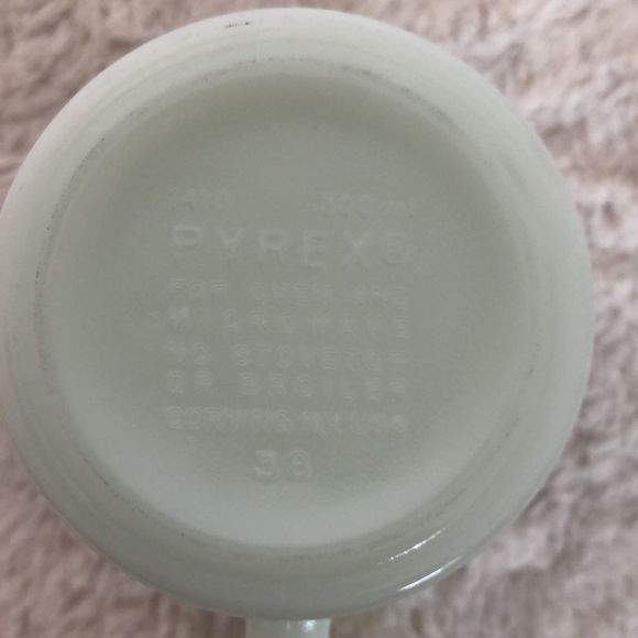 🔴 2 for $25 PYREX Blue Vintage Old Town Milk Glass 300 ml - Picture 3 of 5